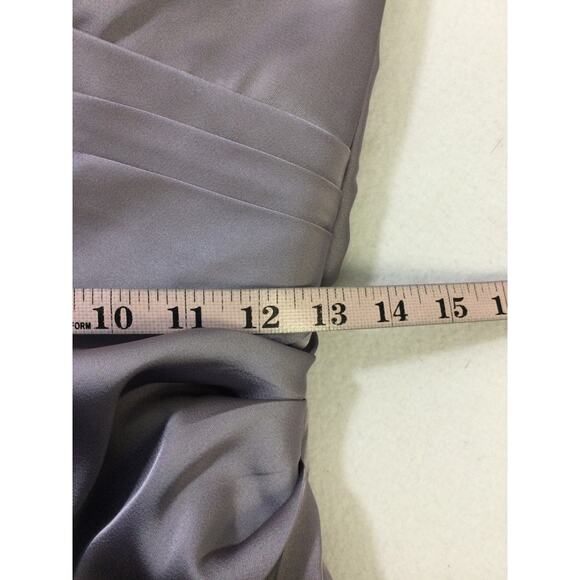 AW BRIDAL 2 XS purple haze formal prom party bridesmaid maxi dress NEW B157 - Picture 7 of 9